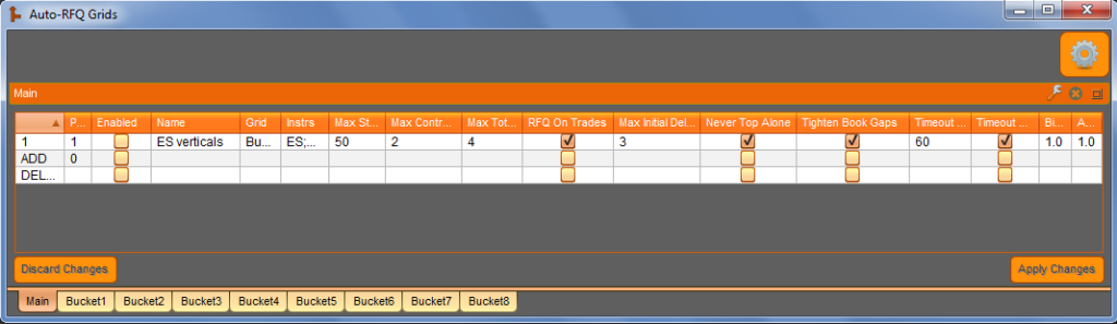 The Auto RFQ App interface, Image 2. 