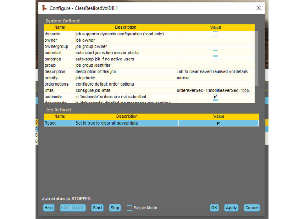 The Realized Futures Volatility Calculator App interface, Image 6. 